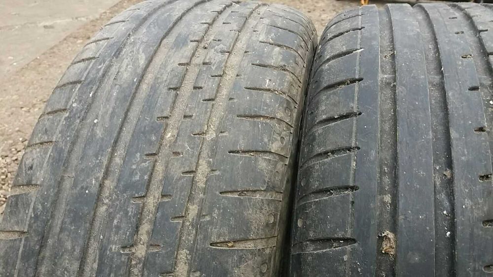 Vind 4 jante+cauciucuri de vara R16 Ford