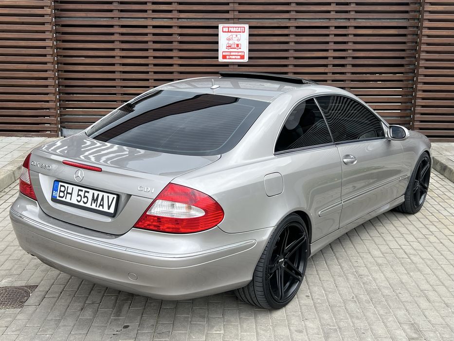 Mercedes clk220 diesel  2008 facelift 2.2 150cp euro 4 trapa 2x climatronic functonal