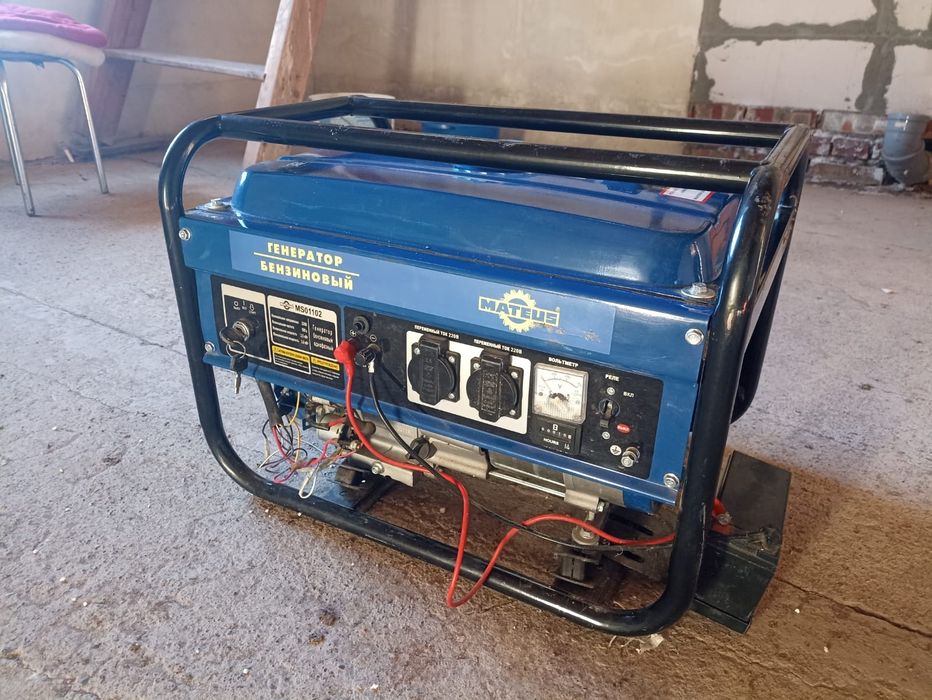 Бензиновый генератор MATEUS 2.5 КВ 220 Вольт