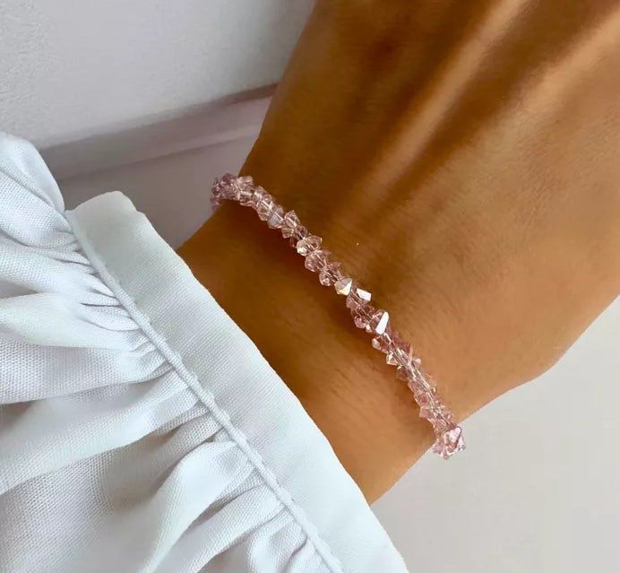 Браслеты из сияющего хрусталя