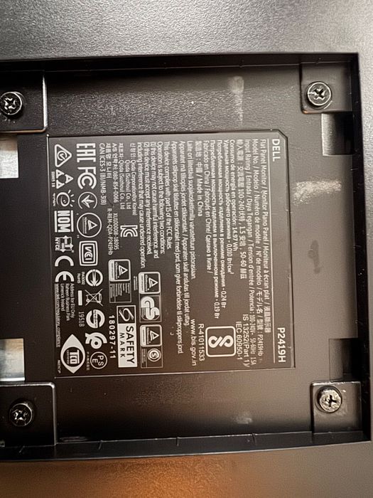 Monitor gaming IPS Dell P2419H