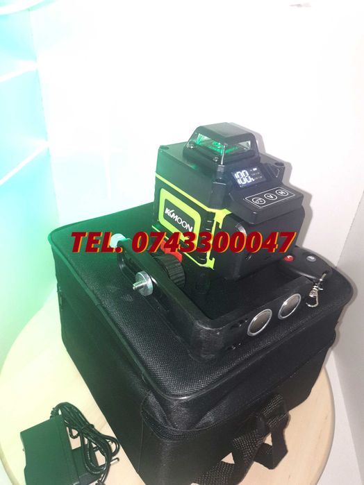 Promotie Nivela Fascicul Verde Kamoon 16 Lini 4D 30M Cu Detector, Mie
