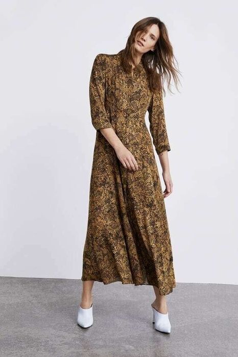 Rochie camasa zara mărime XS vascoza