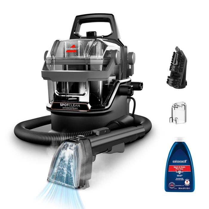Bissell Spotclean Hydrosteam, за тапицерия, за килими с технология Hydrosteam, комбинира пара и засмукване