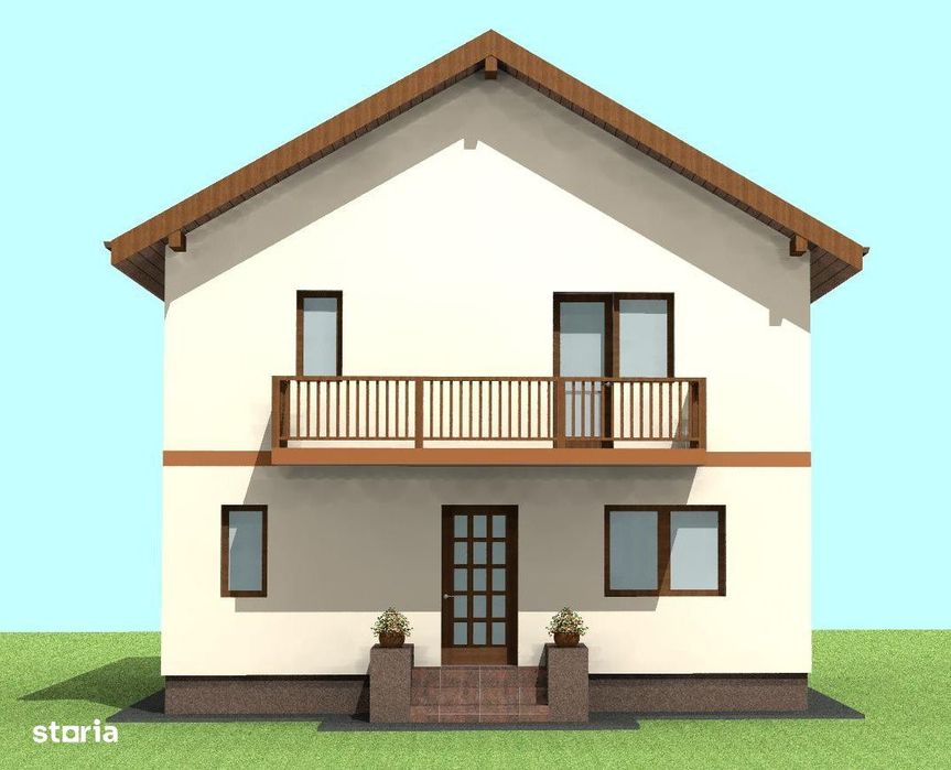 Casa individuala P+E, teren 500mp, Cartier Izvor, Tarlungeni
