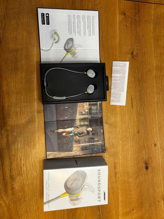Casti Bose Soundsport Wireless  Citron WW noi