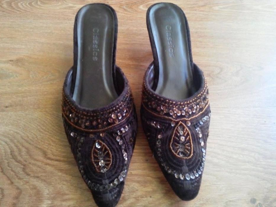 Pantofi, sandale, saboti maro - dama