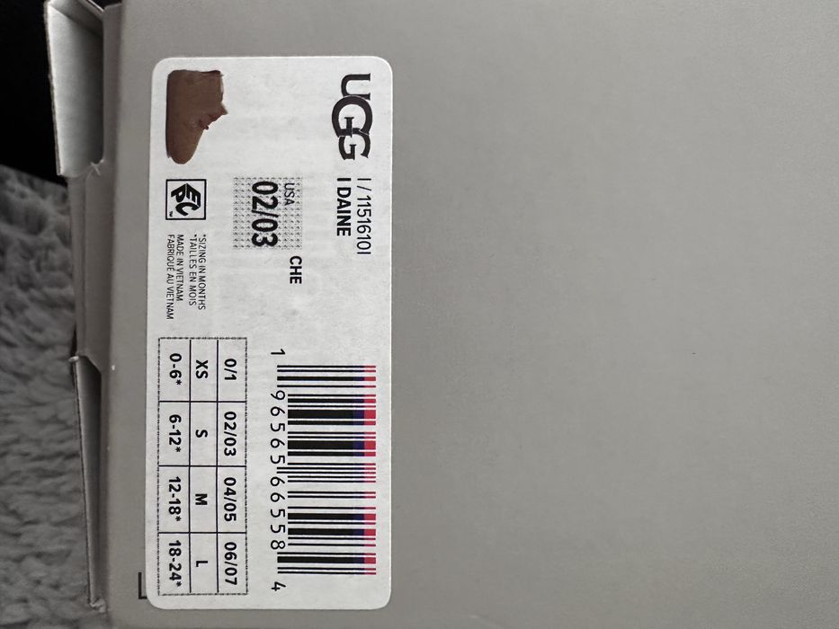 Ghetute UGG 18,5