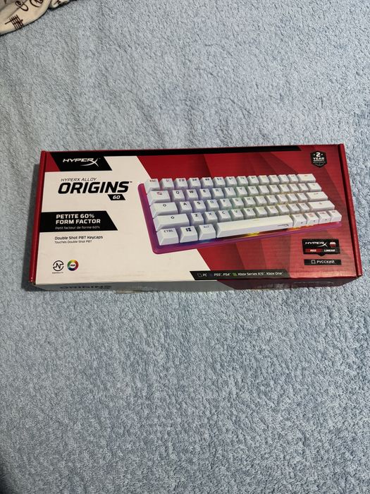 Клавиатура Hyperx alloy origins 60