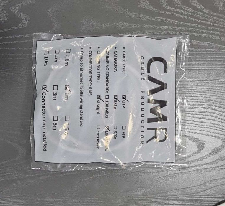 Патч корд, LAN, RJ-45, изготовим под заказ любой длины