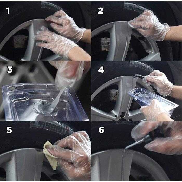 Ново!Комплект за възстановяване на джанти  мото авто драскотини удари