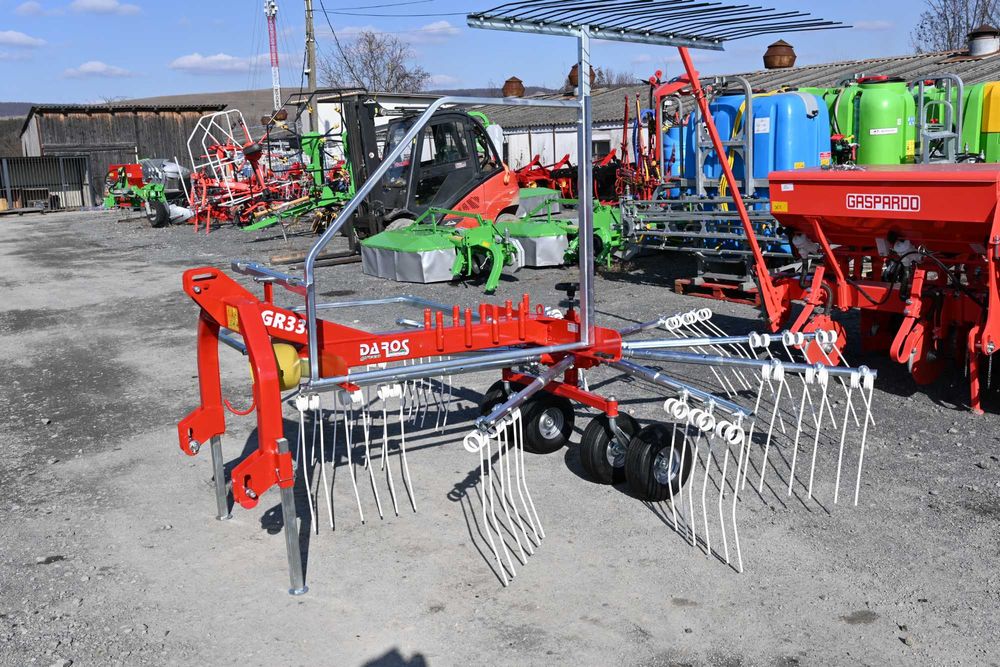 Grebla rotativa de adunat DA ROS GR 330 TW - fabricat in ITALIA