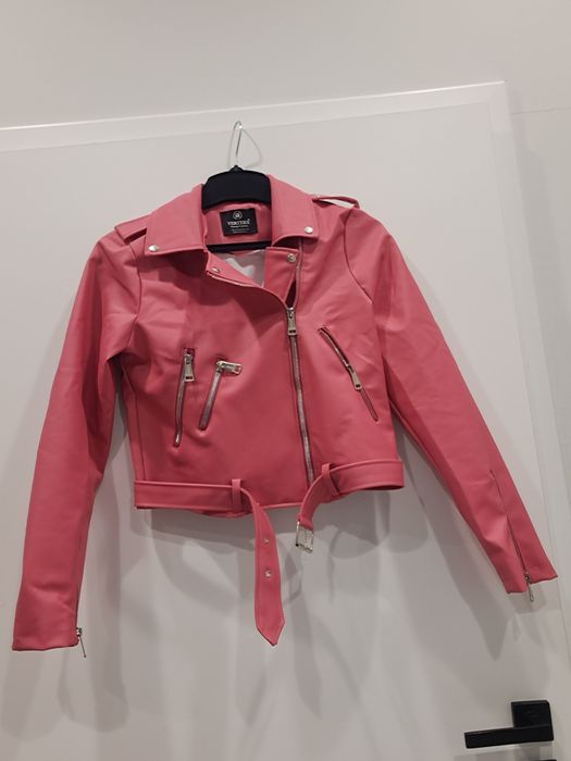 Jacketa biker imitație