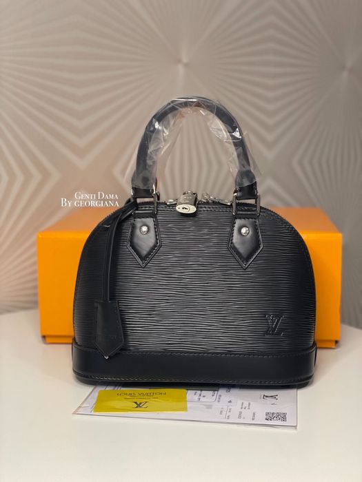 Geanta Louis Vuitton Alma BB Epi Piele Naturala