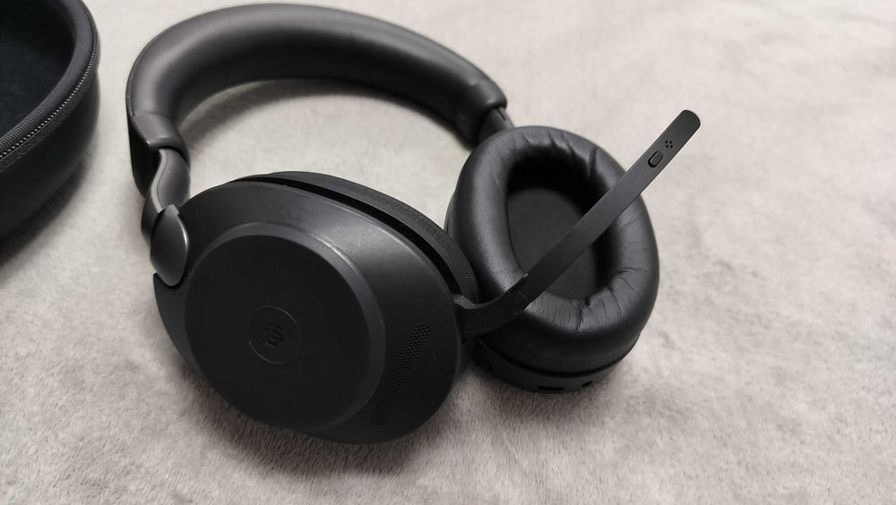 Casti Jabra Evolve2 85 Stereo Wireless Headset cu dongle usb A - husa