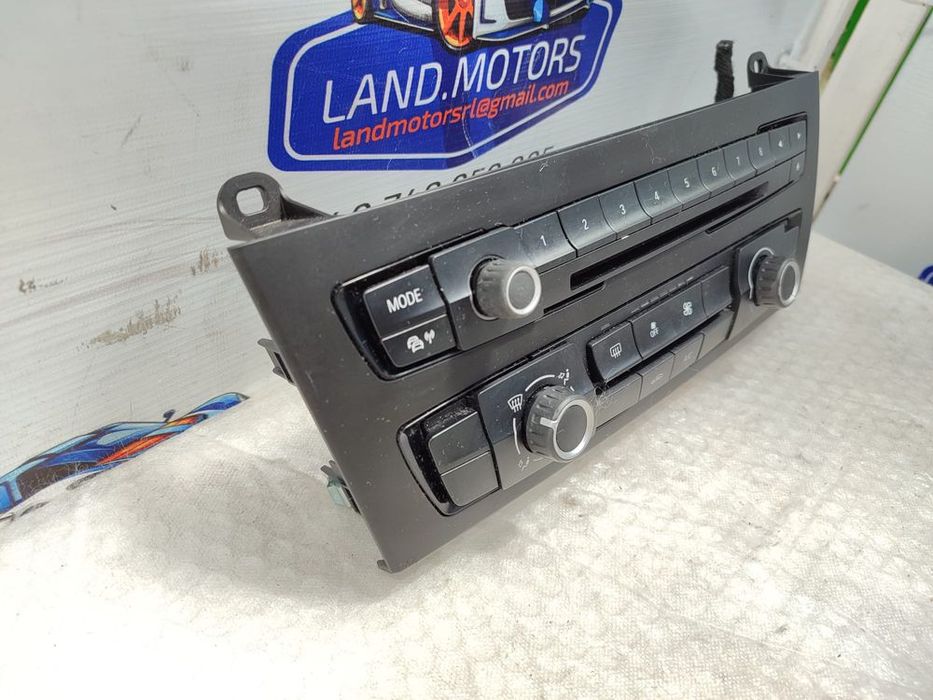 PANOU COMANDĂ CLIMA + PANOU COMANDĂ RADIO AUDIO BMW 1 SERIES F20 2012 / 2011–2015 / COD OEM 6411 9207197-02 / 9207197 (5E2)