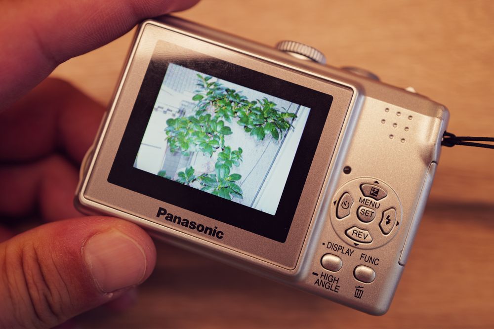Aparat foto Panasonic Lumix LS70 stare perfecta Retro instagram