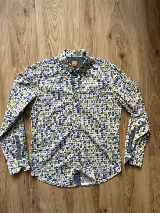 HUGO BOSS Orange/мъжка риза L