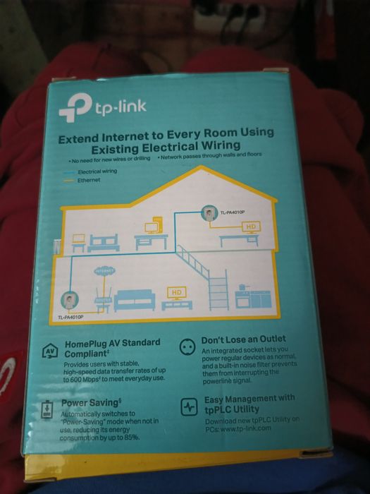 Pass through powerline Tp-link