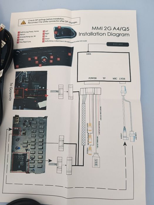 Модул Apple Carplay/Android Auto за Audi A4 A5 A6 A7 A8 Q3 Q5 Q7