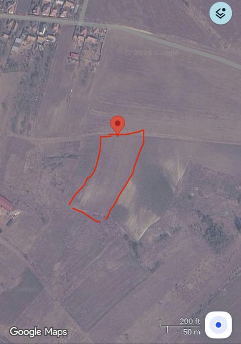 Vand teren extravilan arabil de 5700mp, sat Petrindu, comuna Cuzaplac