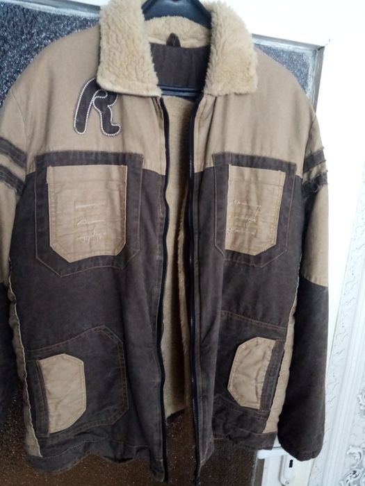 Мъжко зимно яке с пух L XL