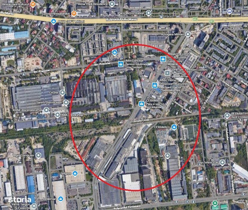 Zona Militari - Preciziei sp P+E1+E2 6.000 mp