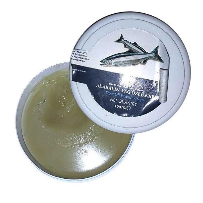 Крем с масло от пъстърва за дискова херния, ревматизъм,ставни проблеми