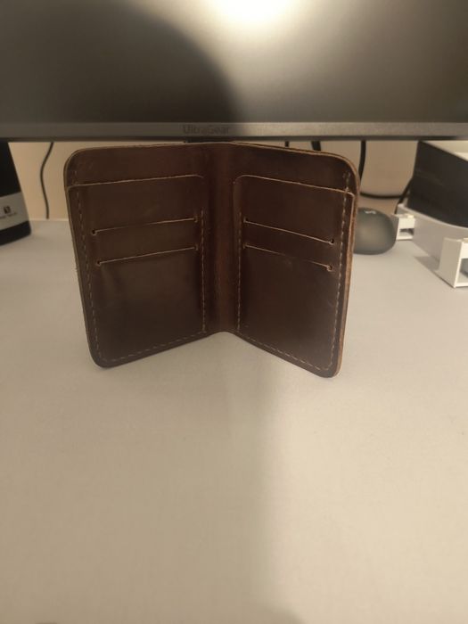 Portofel piele naturală Koson, lucrat manual