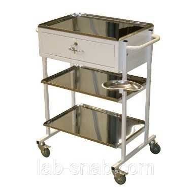 Столик операционный  
 3-ех этажный