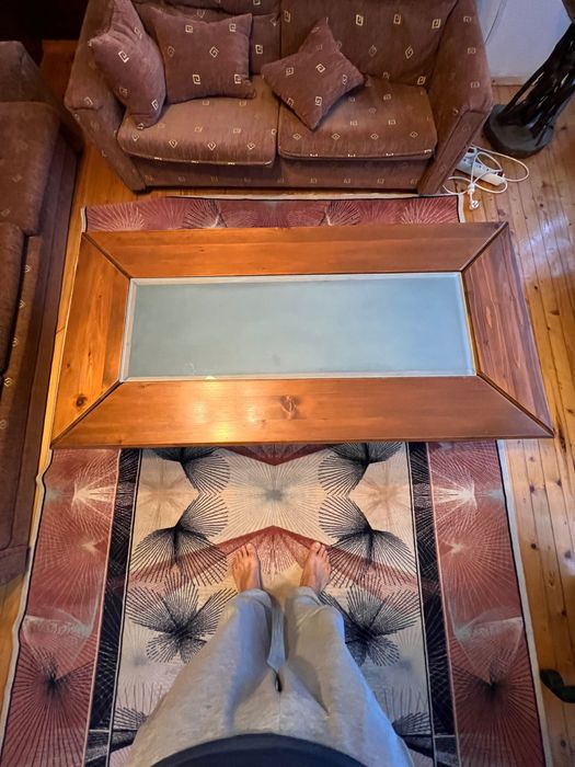 Холна маса цвят орех