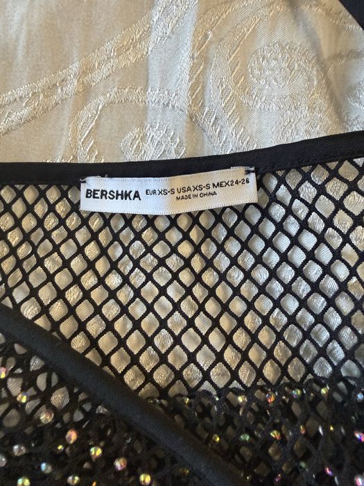 Плажна мрежеста рокля Bershka