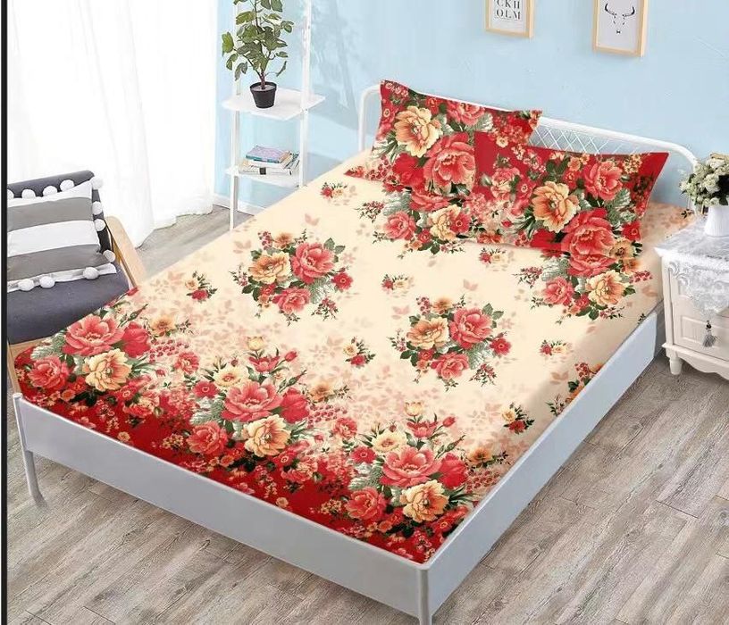 Oferta : trei huse de pat + două fețe de pernă la alegere