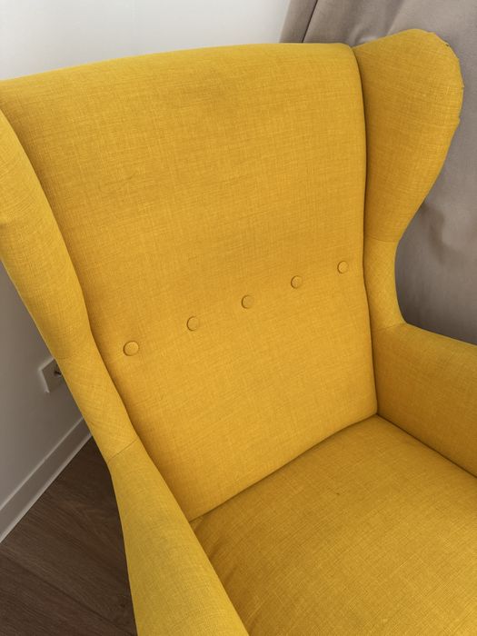 Fotoliu ikea + taburet