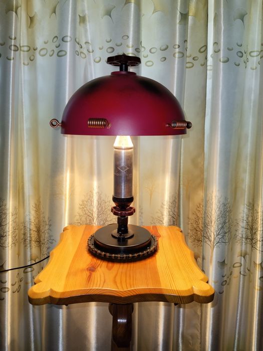 Авторский светильник в стиле стимпанк / лофт