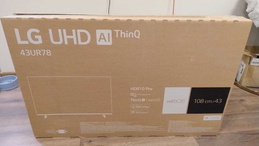 LG UR78 43 inch 4K Smart UHD TV