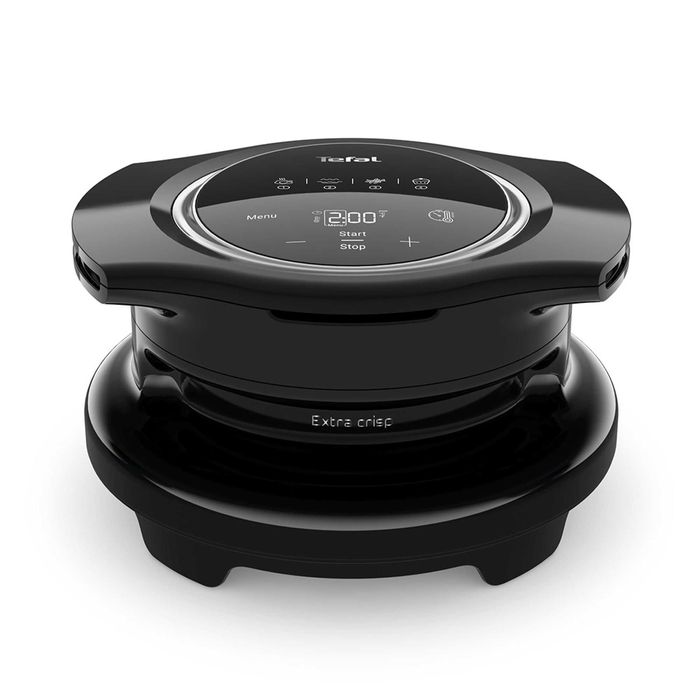 Vand aparat gatit TEFAL COOK4ME +Accesoriu pt prajit Extra Crisp - stare foarte buna, culoarea alba, toate accesoriile incluse