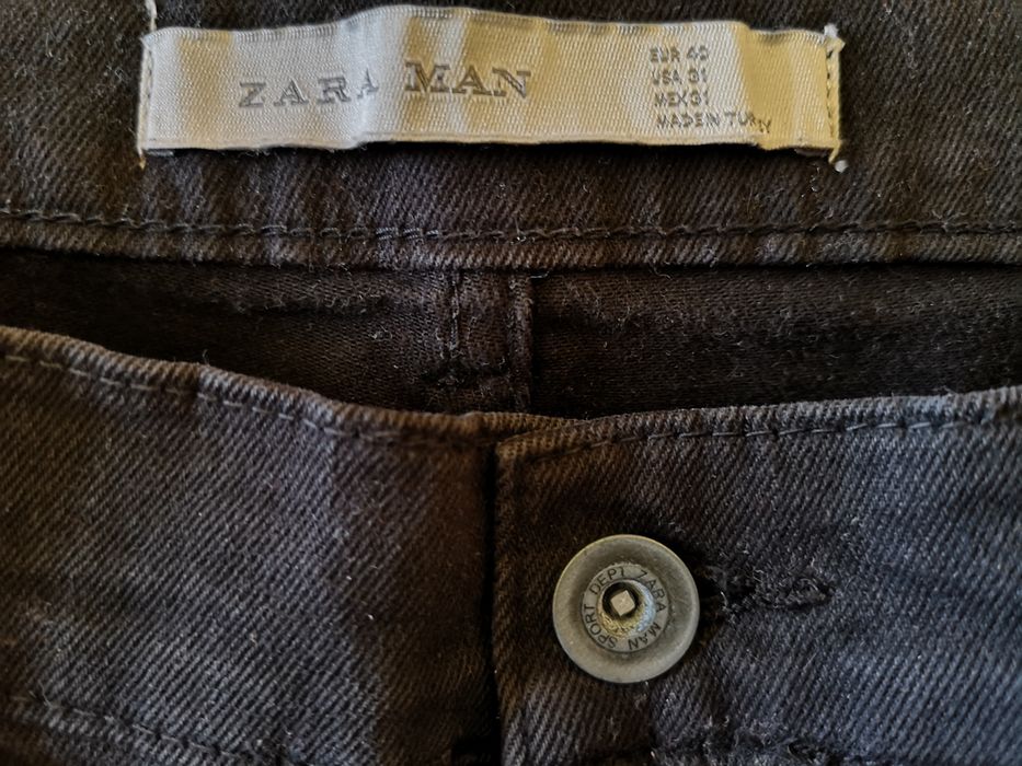 Мъжки тъмни дънки | Slim Fit, Ripped