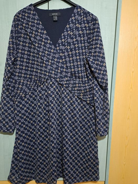 Рокля тъмносиня размер ХXL