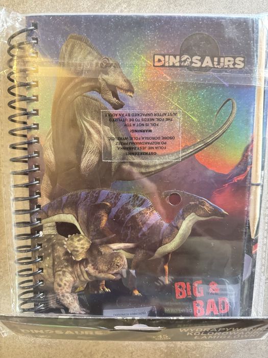 Творчески тефтер Derform Dinosaur 17