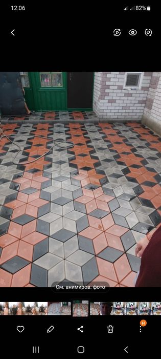 Брусчатка, Укладка брусчатки