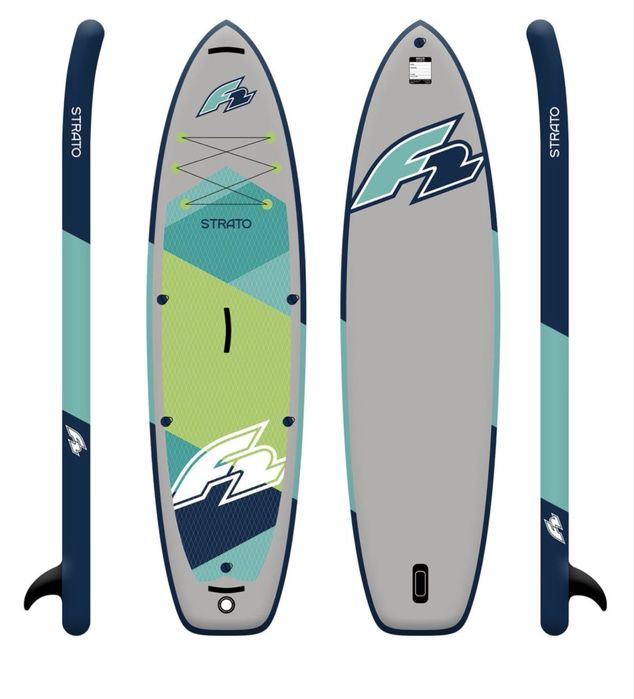 NOU Stand Up Paddle Board  SUP F2 STRATO 12'2 372 x 85 x 15 cm  GREEN Model 2026