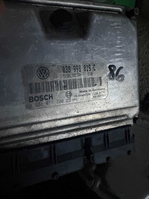 Компютър еку ecu електронен блок двигател сеат ибиза 131кс 1.9тди