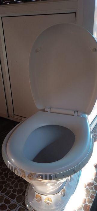 Унитаз Коллекция Зеленый фараон. Б.у