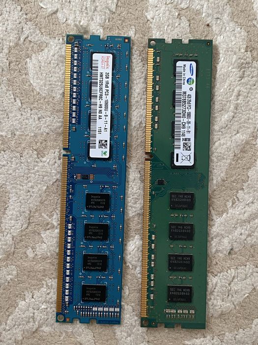 Продается Озу ddr 3 6gb