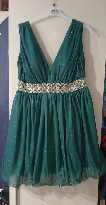 Rochie verde smarald