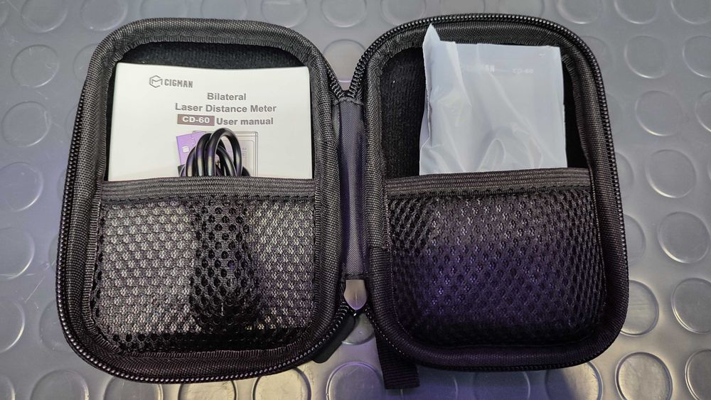 Лазерна ролетка с два лазера Cigman CD-60