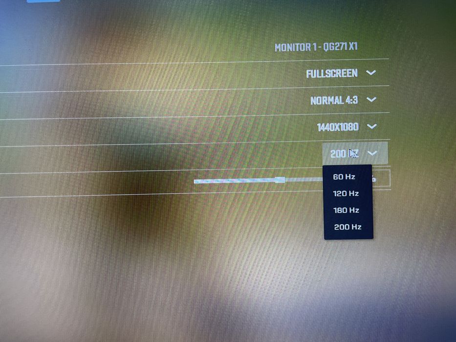 Monitor acer 27 inch 200hz(240 overclock)