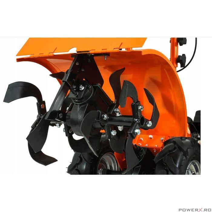 Motocultor pe benzina, cu motor in 4 timpi, 6.5 CP, cultivator, latime