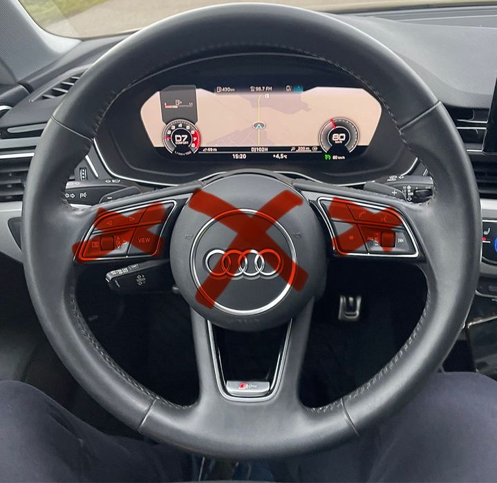 Volan S line Audi A4 B9 B9.5 A5 8W A3 8V 2015-2024